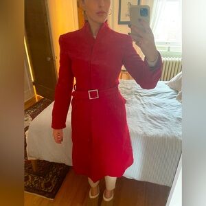 Emporio Armani virgin wool haute couture coat